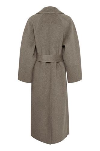 Kavajer/Ytterplagg - YillaIW Long Coat – Sandy Grey Melange